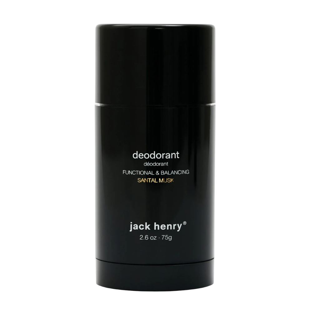 JACK HENRY Deodorant Santal Musk 75g - Натуральний дезодорант тривалої дії з ароматом сандалового дерева та мускусу